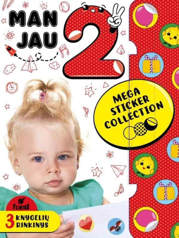 Man jau 2! Mega stickers collection (3 knygelių rinkinys) Man jau 2! Mega stickers collection (3 knygelių rinkinys)