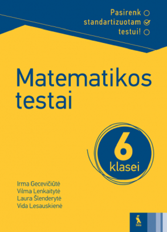 MATEMATIKOS TESTAI 6 klasei (Pasirenk standartizuotam testui!)